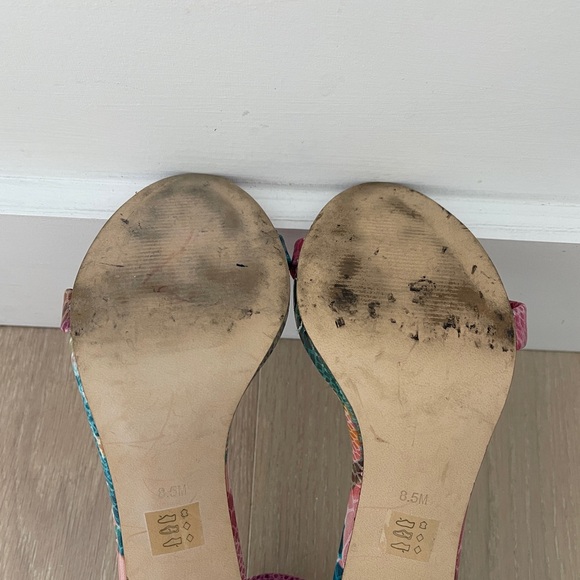 Steve Madden Stecy Heels in Floral Multi - Picture 7 of 11